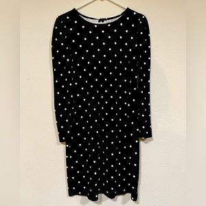 NWT Black polka dot dress